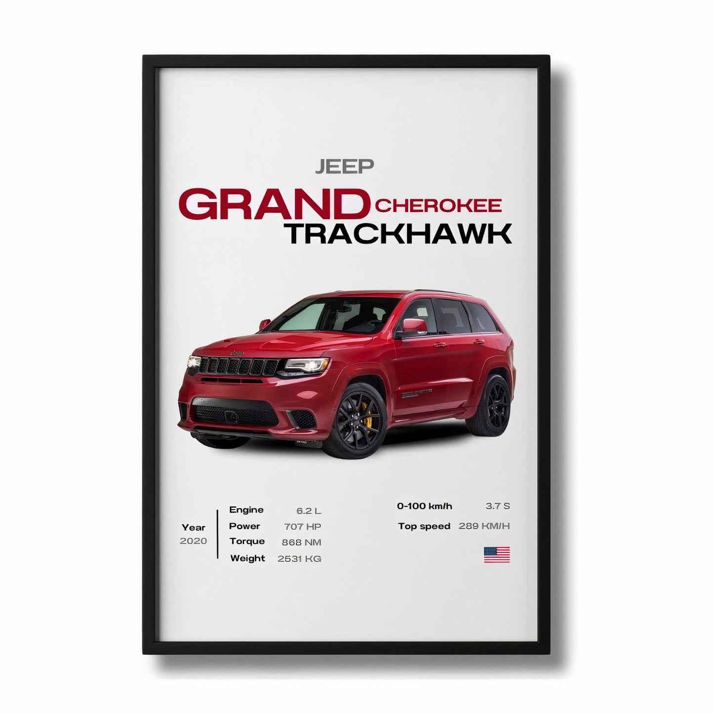 Jeep Grand Cherokee TRACKHAWK - 18Khronos