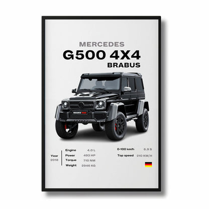 Mercedes G500 4x4 Brabus - 18Khronos