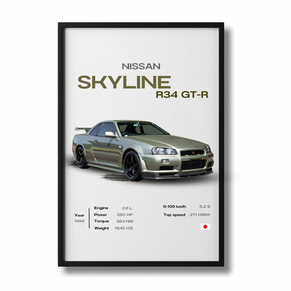 Nissan Skyline R34 GT-R - 18Khronos