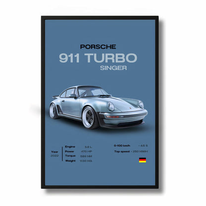 Porsche 911 Turbo Singer - 18Khronos