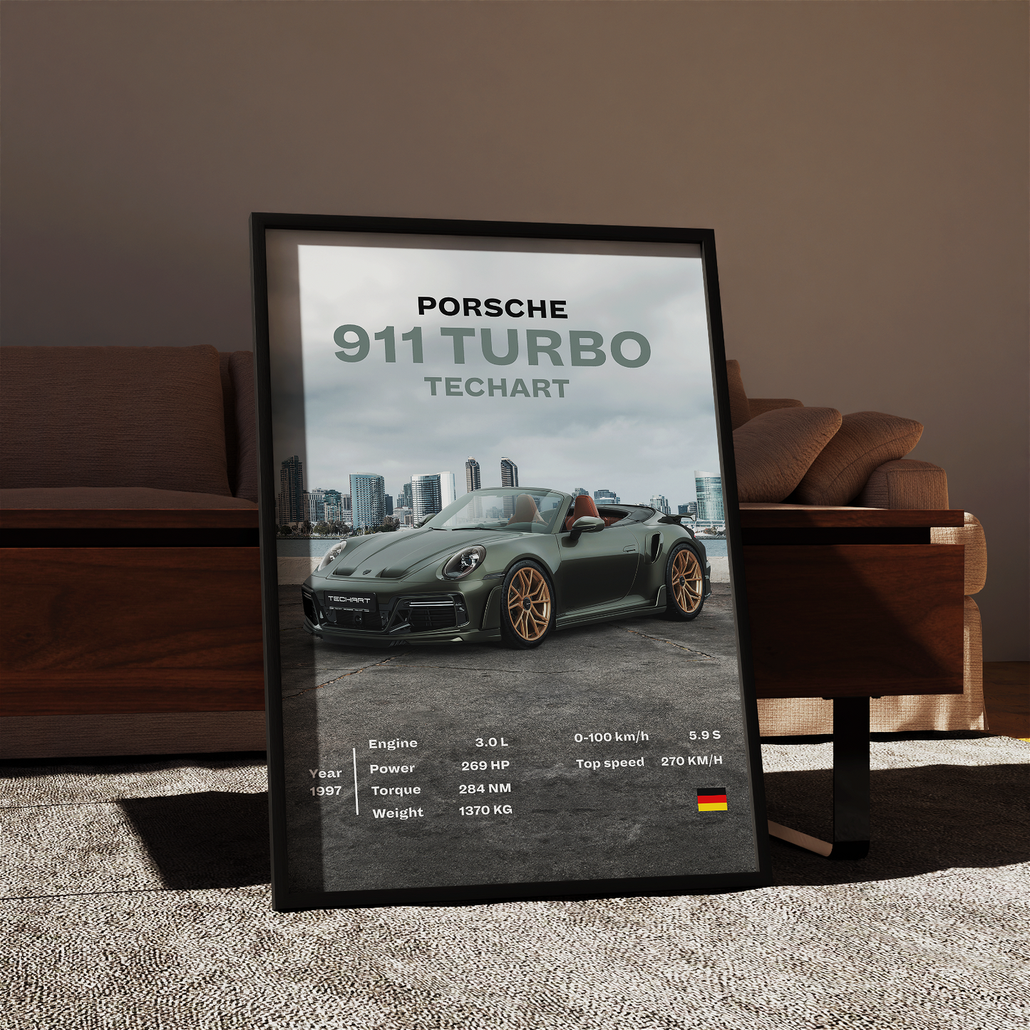 Porsche 911 Turbo TECHART - 18Khronos